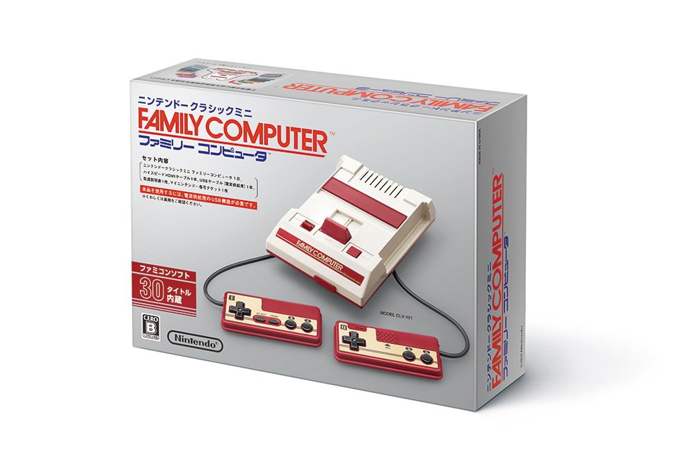 Classic NES Mini Computer Console Nintendo Famicom SNES