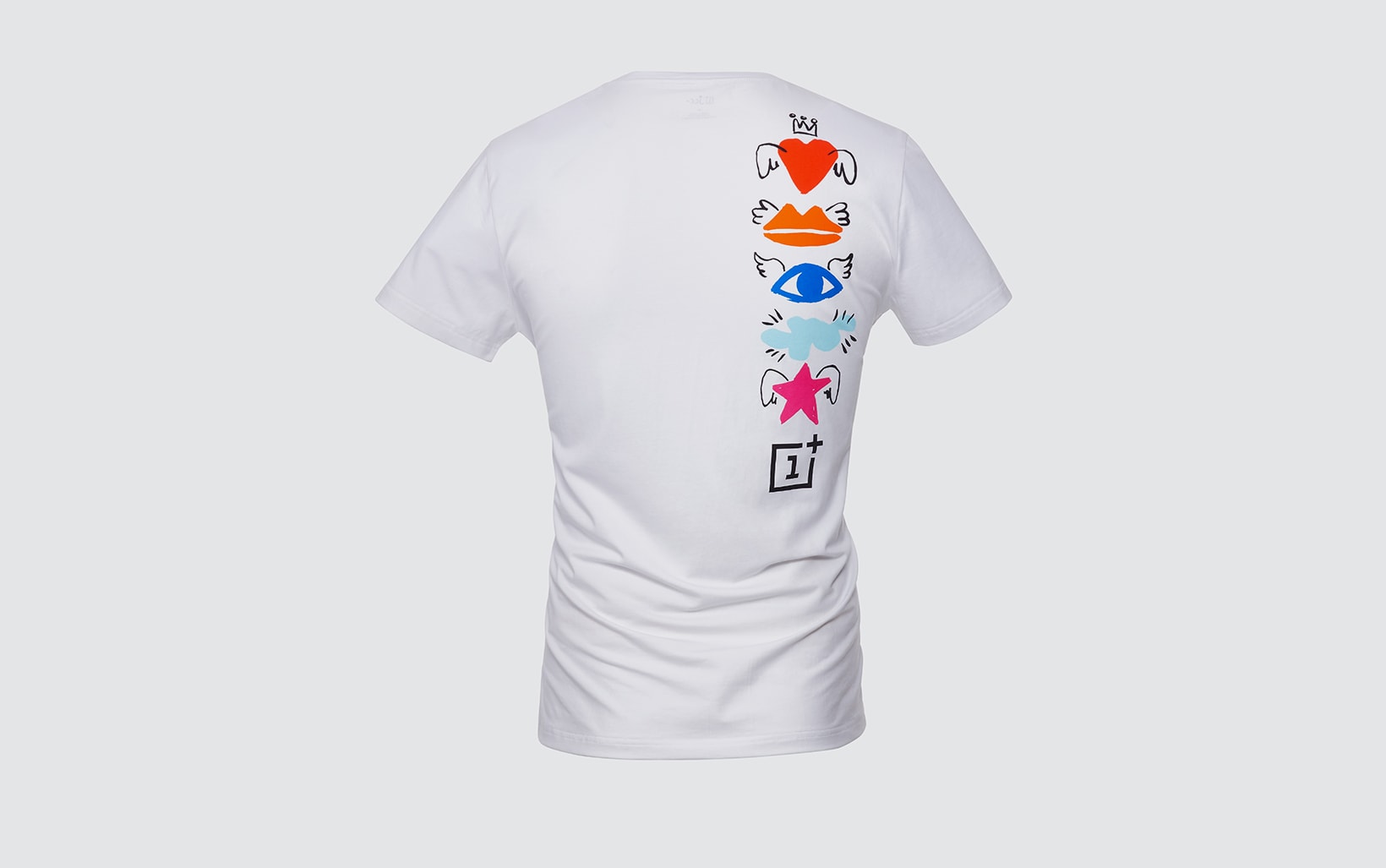 OnePlus Jean Charles de Castelbajac Callection Callection white t-shirt back