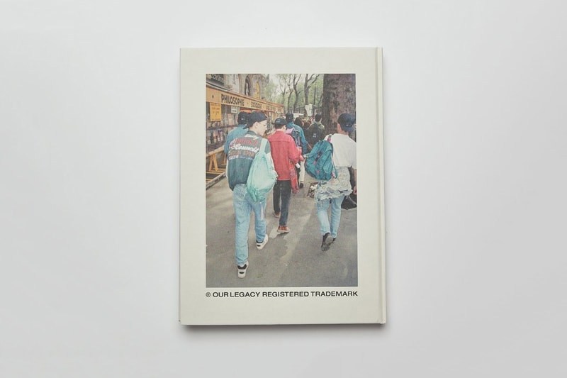 Our Legacy Book print novel style fashion menswear clothing history retrospective archival pieces essays studio images pictures photography self titled