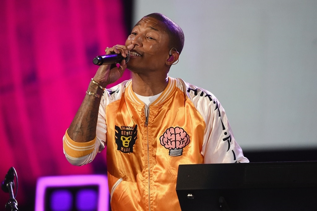 Pharrell Williams NERD 2017 Global Citizen Festival Human Made Jacket