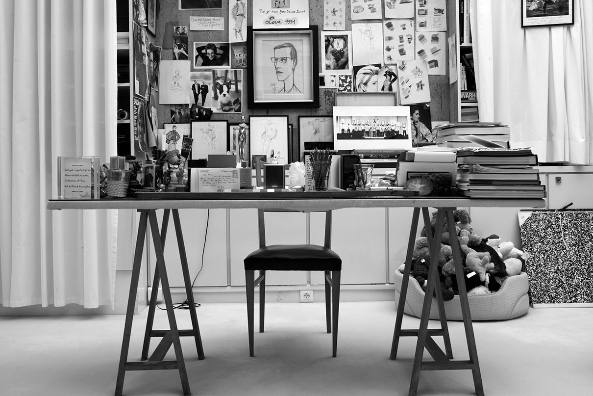 Pierre Bergé by Hedi Slimane