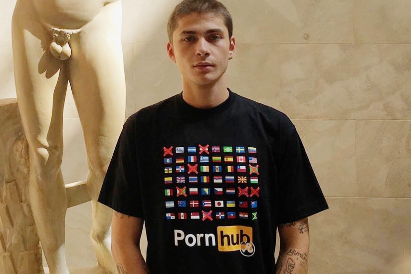 PornHub x Richardson Banned In T-Shirt
