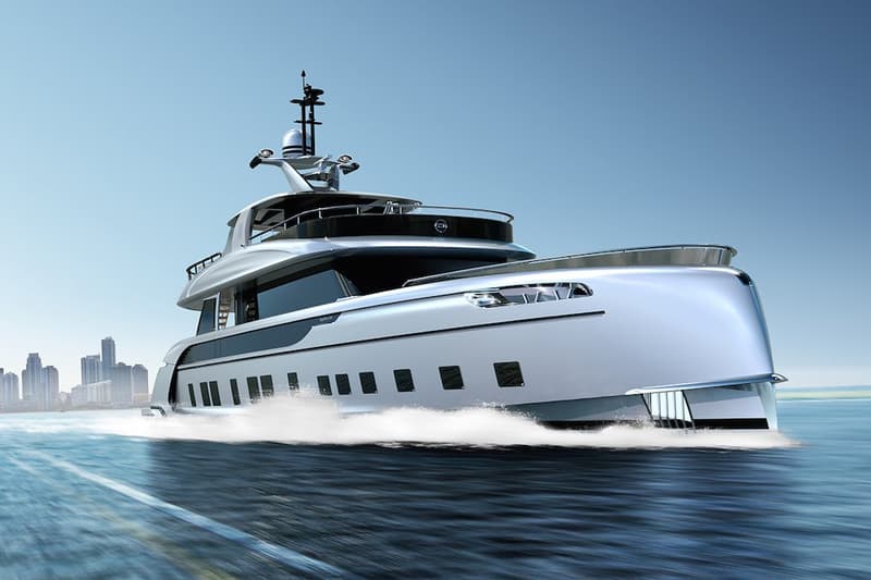Porsche Dynamiq Hybrid Superyacht GTT 115 2017 Monaco Yacht Show