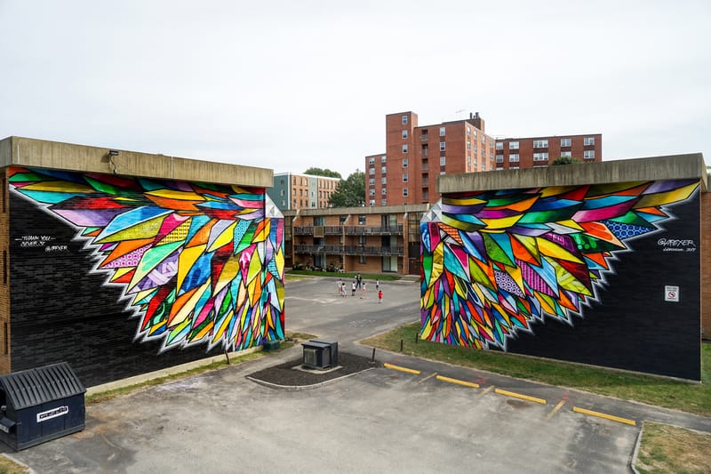 Stunning Street Art Murals From POW! WOW! Worcester 2017