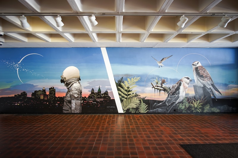 POW WOW Worcester Street Art Mural Artwork Paintings Nosego Caratoes APEXER Denial Pichiavo Nicky Davis
