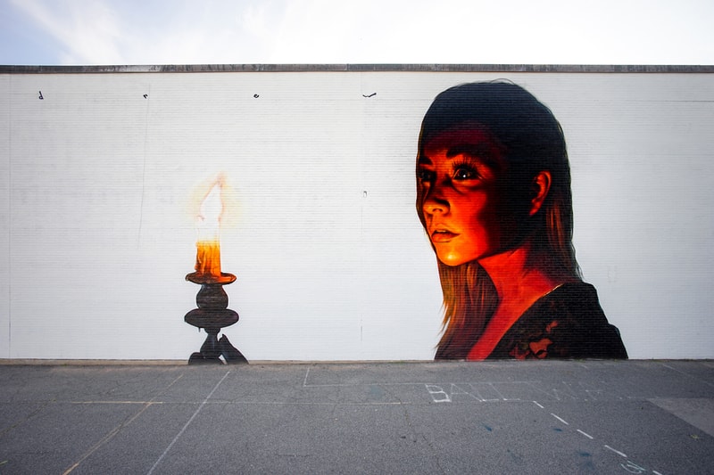 POW WOW Worcester Street Art Mural Artwork Paintings Nosego Caratoes APEXER Denial Pichiavo Nicky Davis