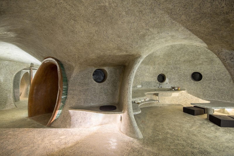 Gumpha House India Indian Design Architect Tunnel Underground