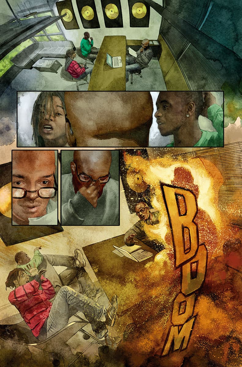 Shadowman/Rae Sremmurd #1 Shadowman Rae Sremmurd Valiant Comics Swae Lee Slim Jxmmi Eliot Rahal Renato Guedes Juan Jose Ryp Mico Suayan Book