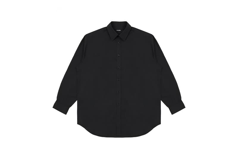 Raf Simons Dover Street Market Exclusive Windbreaker Button Up Down Shirt Tape Walk With Me Black