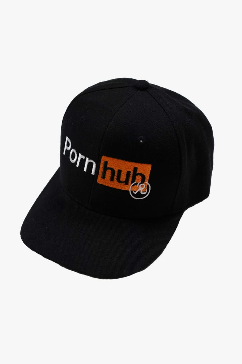 Richardson x PornHub Capsule Collaboration cap hoodie t shirt long sleeve short sleeve MA 1 swimsuit tote