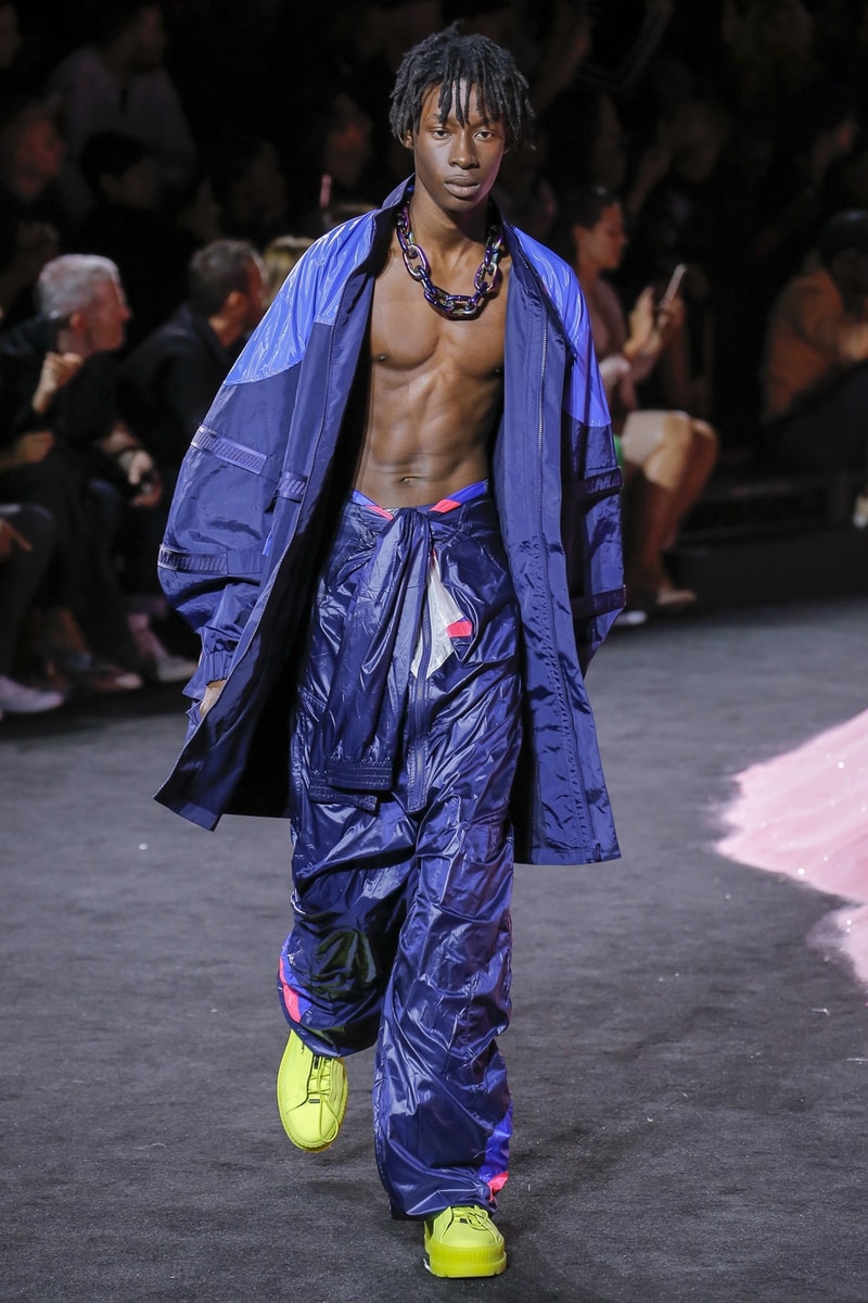 Fenty Puma by Rihana Ready To Wear Fashion Show, Collection Spring Summer  2018 presented during New York Fashion Week, runway look#044 – NOWFASHION