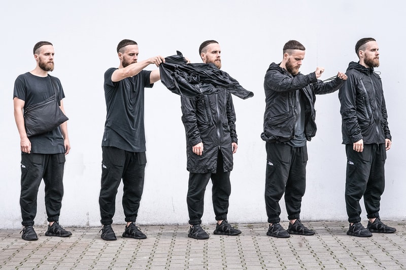 Riot Division City Jacket Kickstarter coat parker water resistant resilient automatic length reduction adjustable sleeves bag