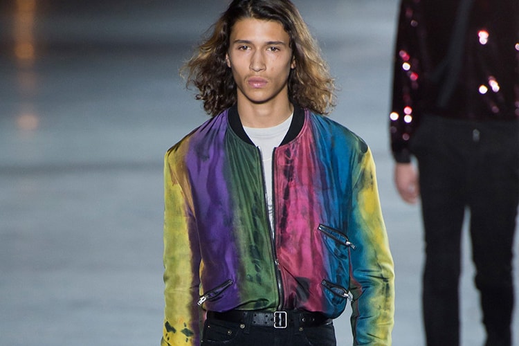 Saint Laurent's Spring/Summer 2018 Collection Sparkled Beneath the Eiffel Tower