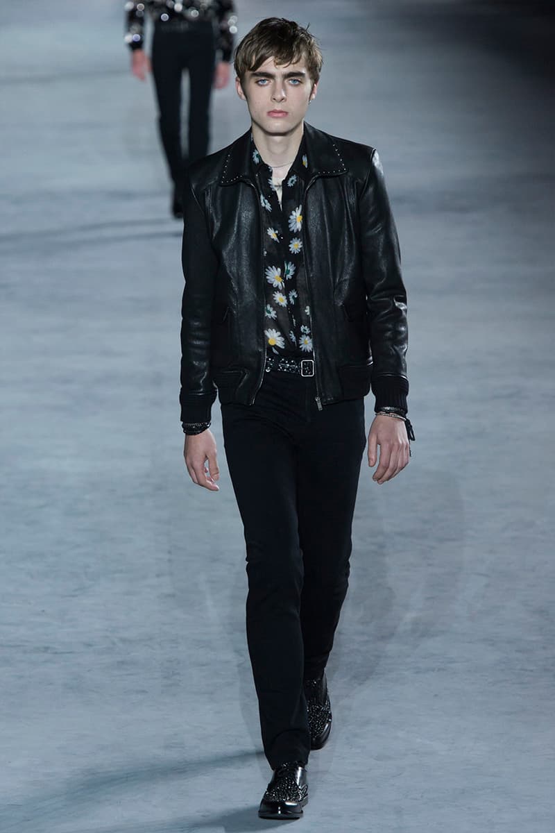 Saint Laurent Anthony Vaccarello Paris Fashion Week Luxury Clothing Apparel Accessories Eiffel Tower