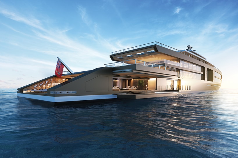 Sinot 120 Meter-long "Nature" Yacht Concept