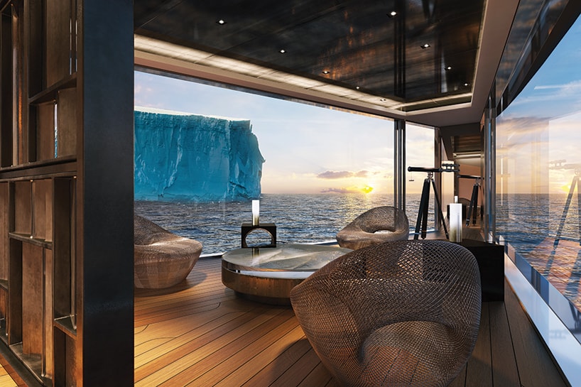 Sinot 120 Meter-long "Nature" Yacht Concept
