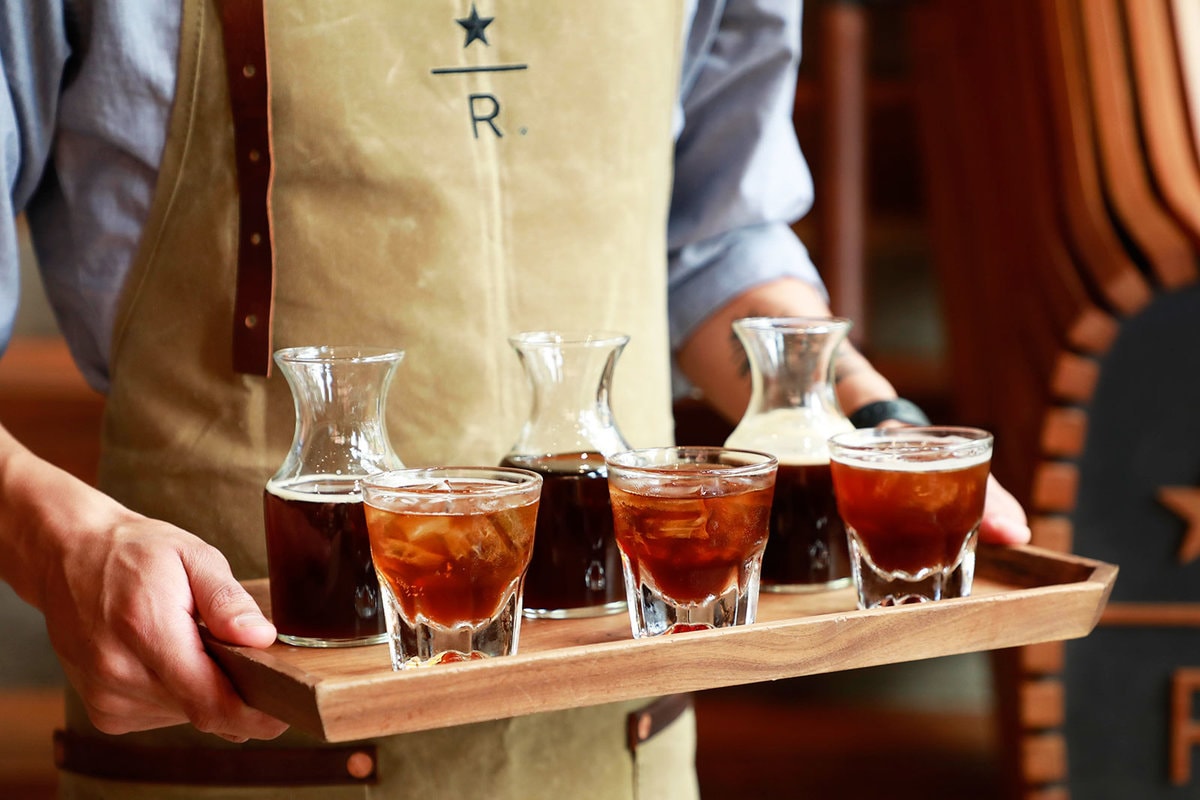 Starbucks Cold Pressed Espresso Shot First Ever Seattle Reserve Roastery