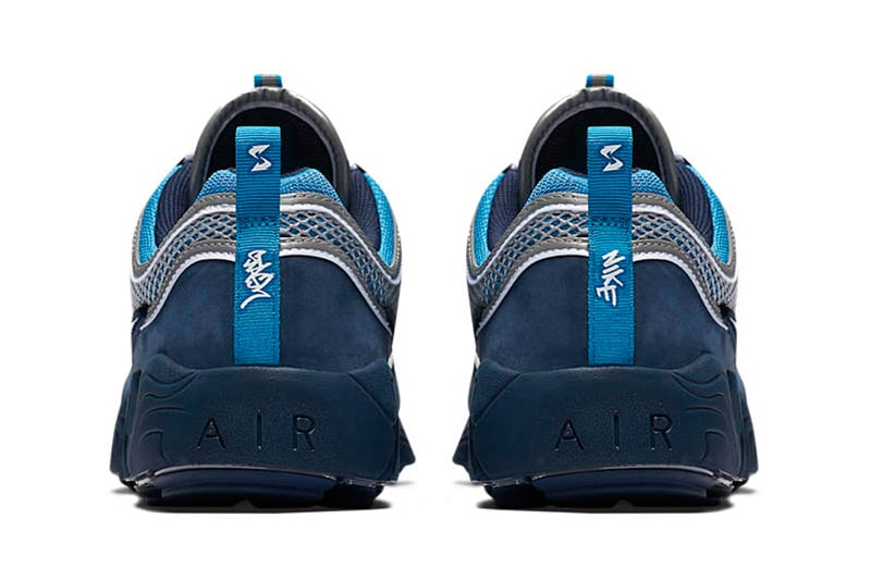 Stash Nike Air Zoom Spiridon Blue White Footwear Release Date Info First Look Leak