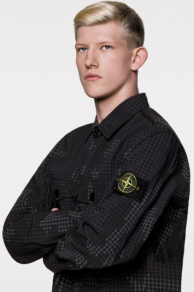 Stone Island Check Grid Camo 2017 Fall/Winter Apparel and Footwear