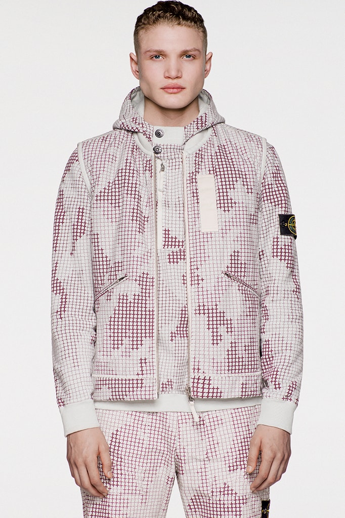 Stone Island Check Grid Camo 2017 Fall/Winter Apparel and Footwear