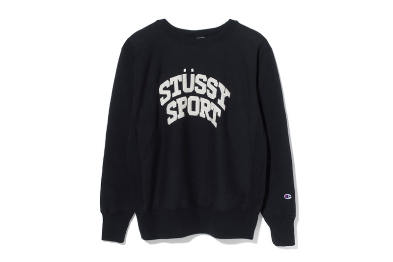 Stüssy Japan Champion Apparel Fashion Sportswear Release Info Drops Date