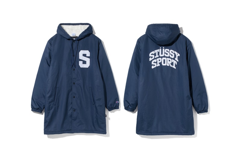 Stüssy Japan Champion Apparel Fashion Sportswear Release Info Drops Date