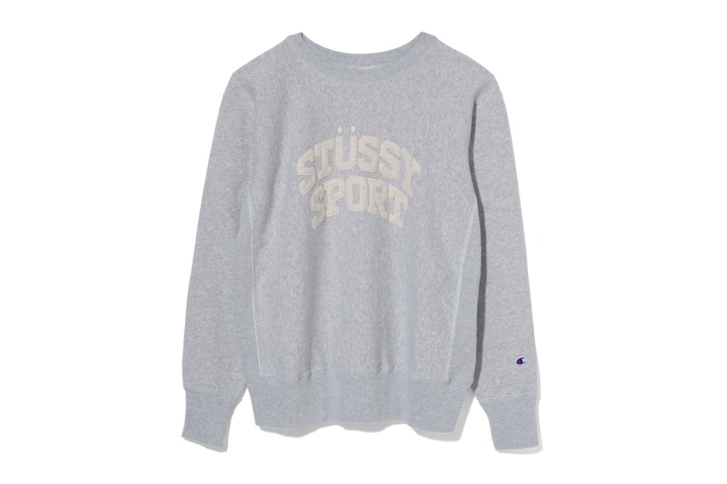 Stüssy Japan Champion Apparel Fashion Sportswear Release Info Drops Date