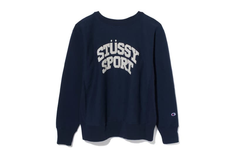 Stüssy Japan Champion Apparel Fashion Sportswear Release Info Drops Date