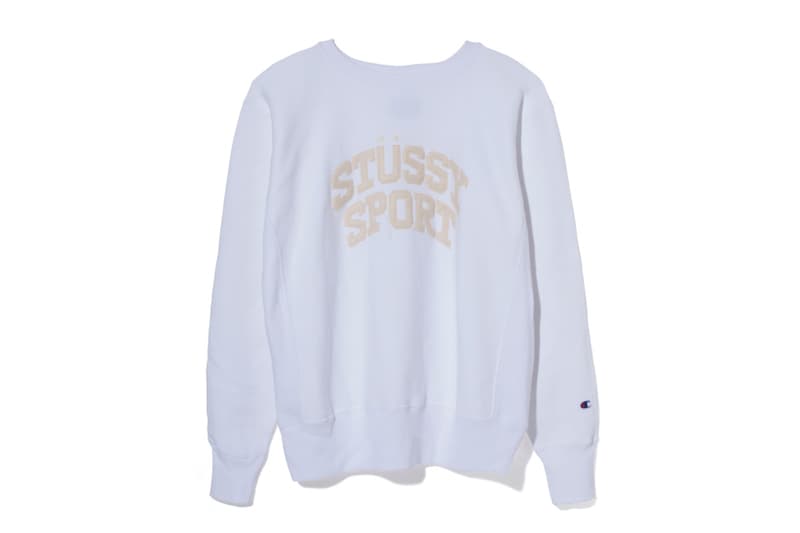 Stüssy Japan Champion Apparel Fashion Sportswear Release Info Drops Date