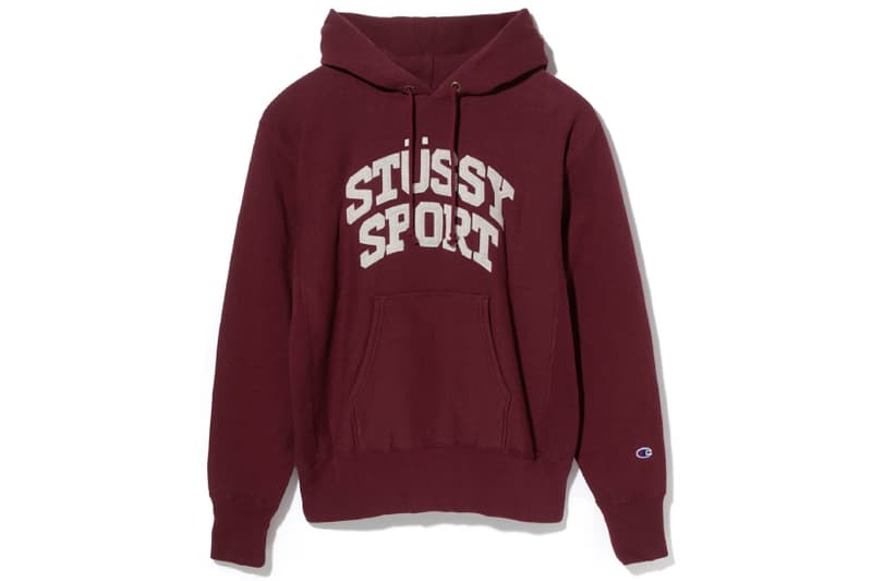 Stüssy Japan Champion Apparel Fashion Sportswear Release Info Drops Date