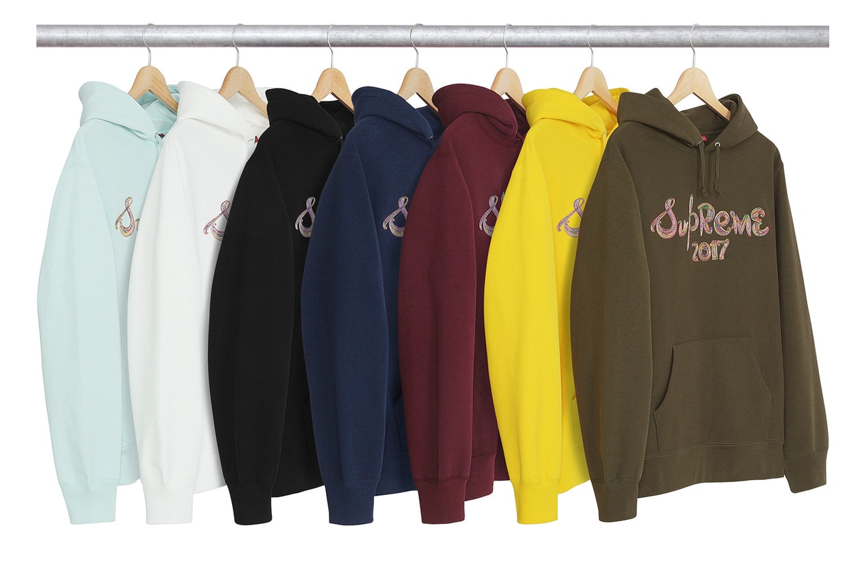 Supreme 2017 Fall Winter Drop