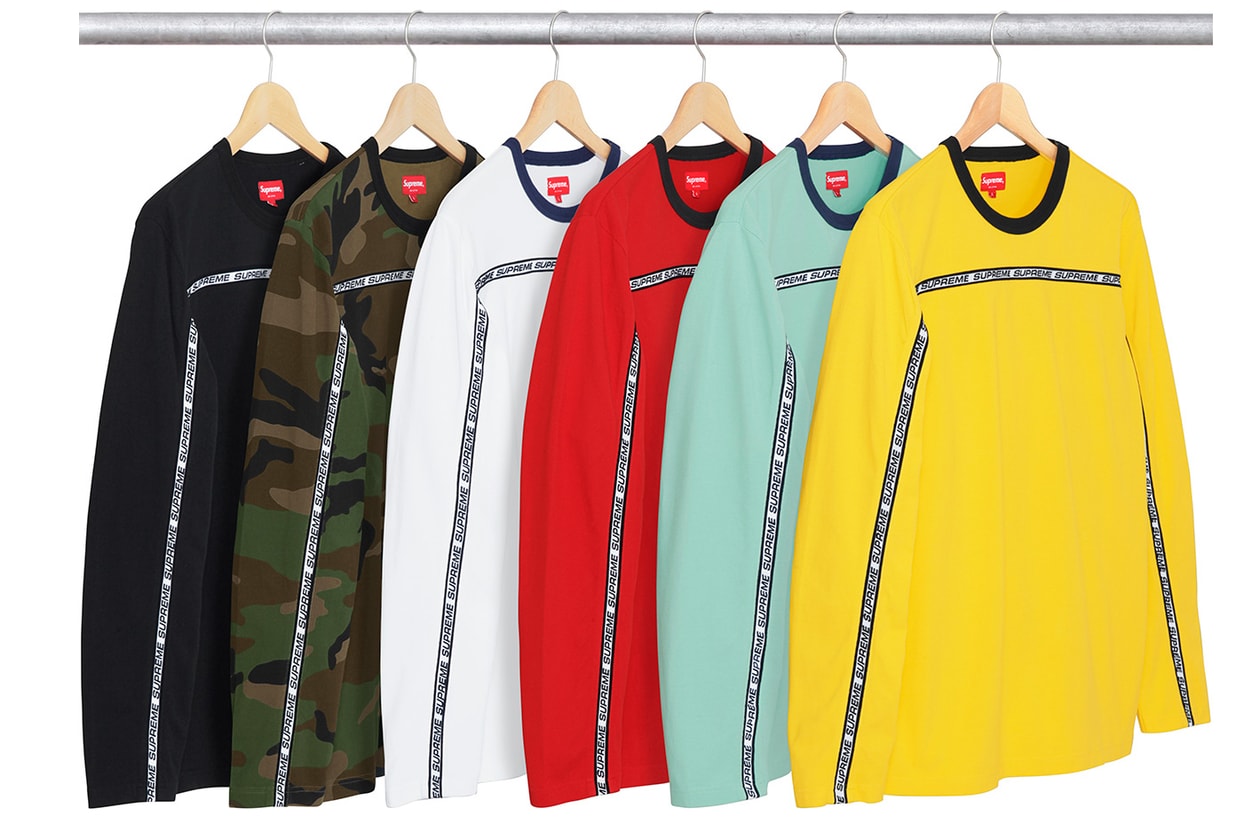 Supreme 2017 Fall Winter Drop