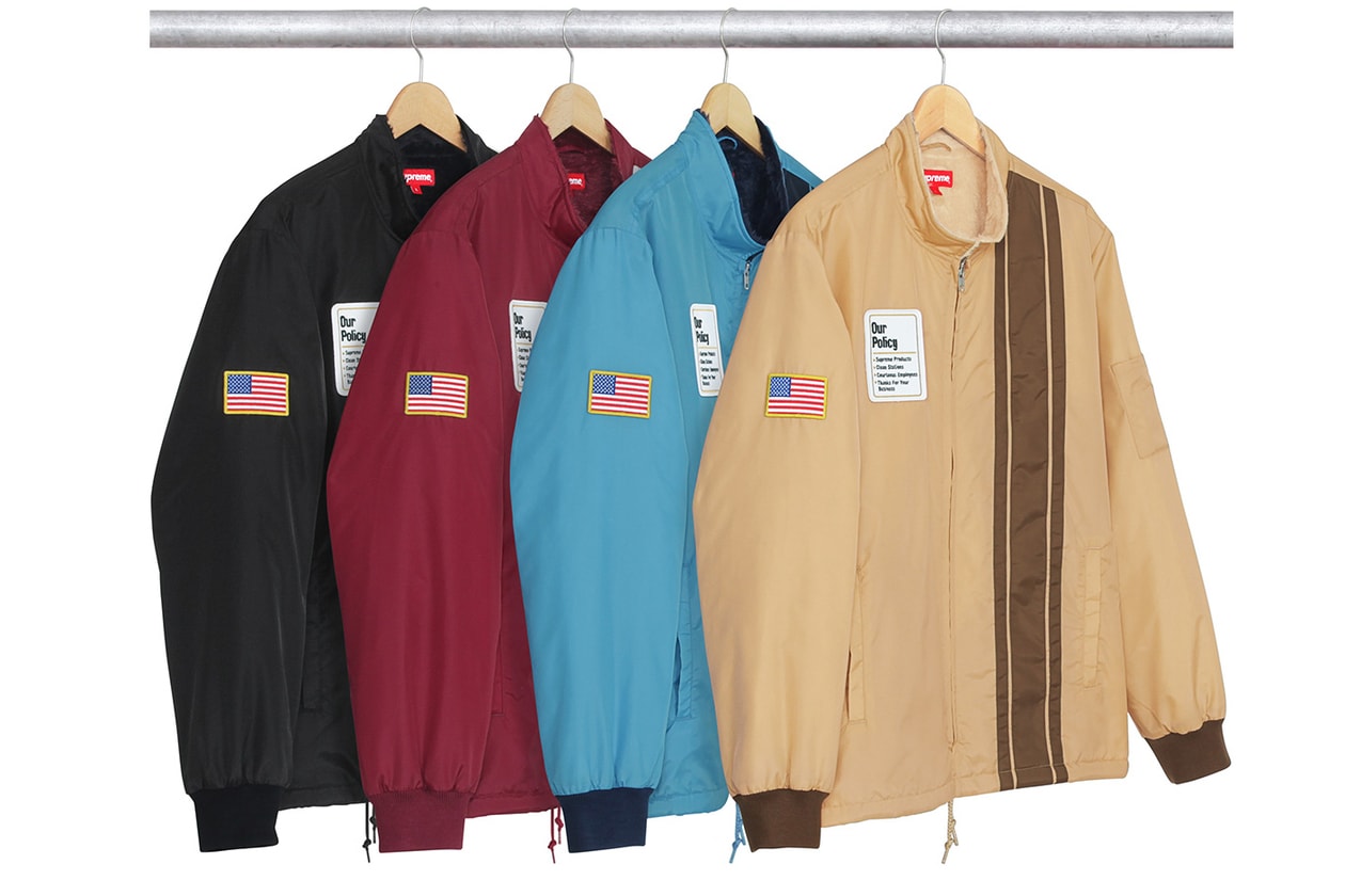 Supreme 2017 Fall Winter Drop