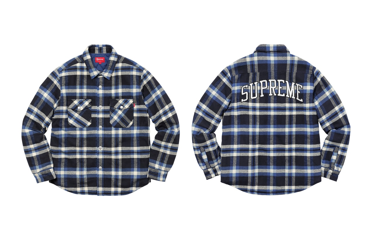 Supreme 2017 Fall Winter Drop