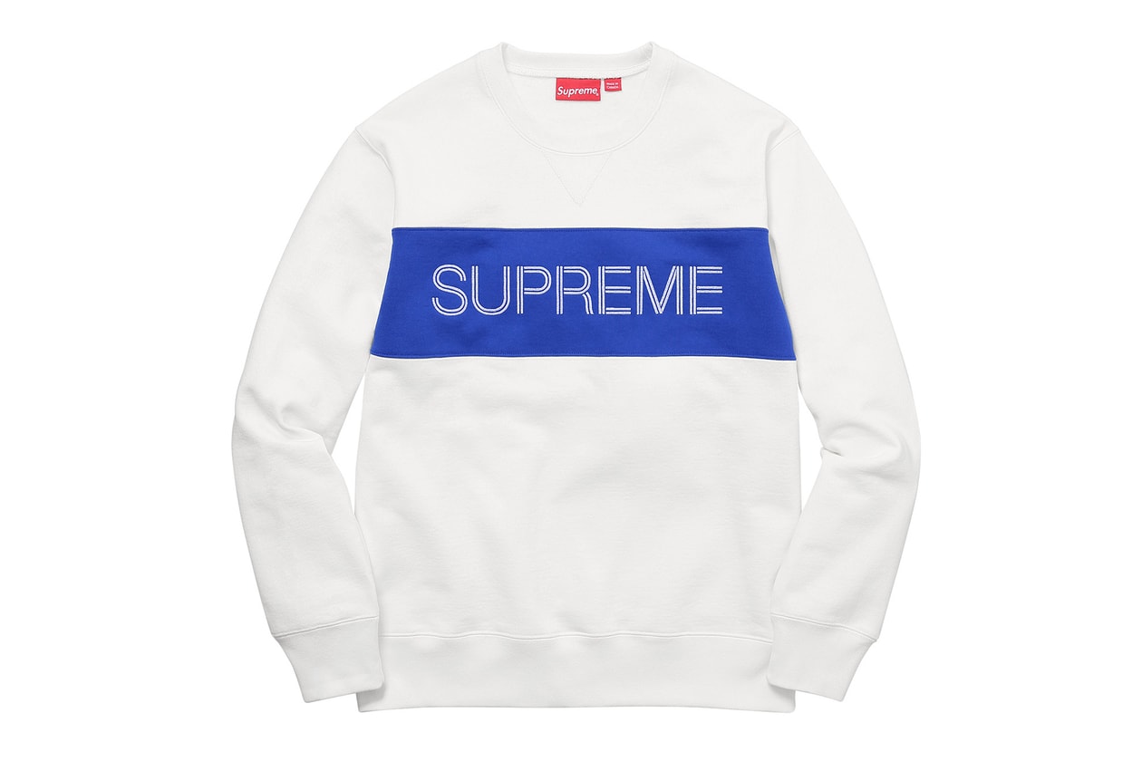 Supreme 2017 Fall Winter Drop