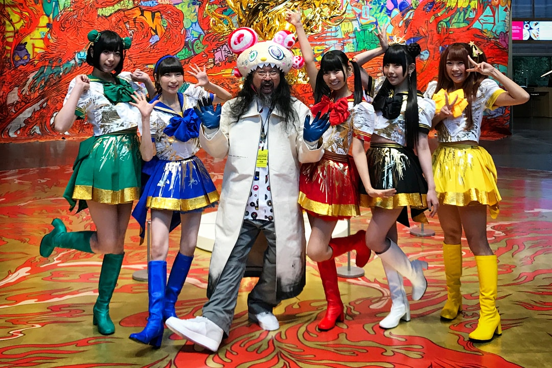 Takashi Murakami Custom A Cold Wall Samuel Ross Outfit New Exhibition