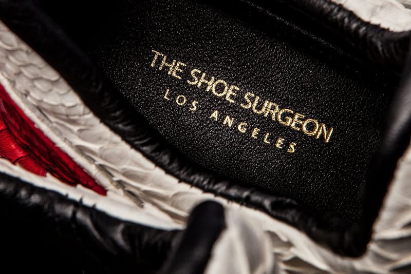 The Shoe Surgeon New Balance 574 Sport Python Sneakers Shoes Footwear Collaboration