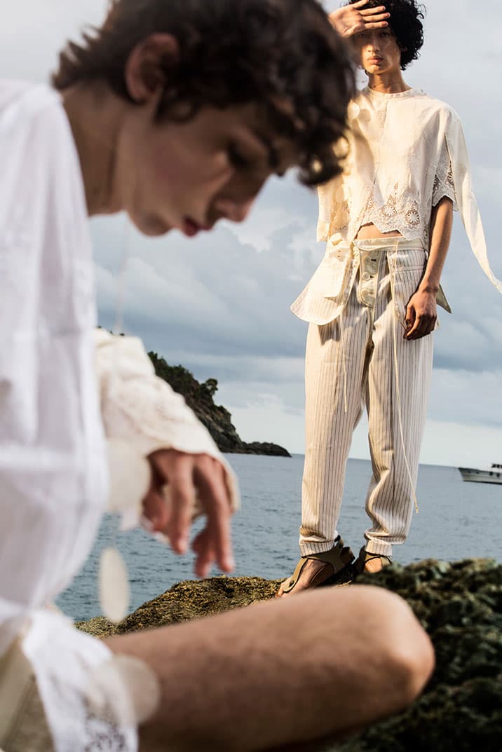 The sirius Futuristic Spring Summer 2018 Collection Lookbooks Tops Bottoms