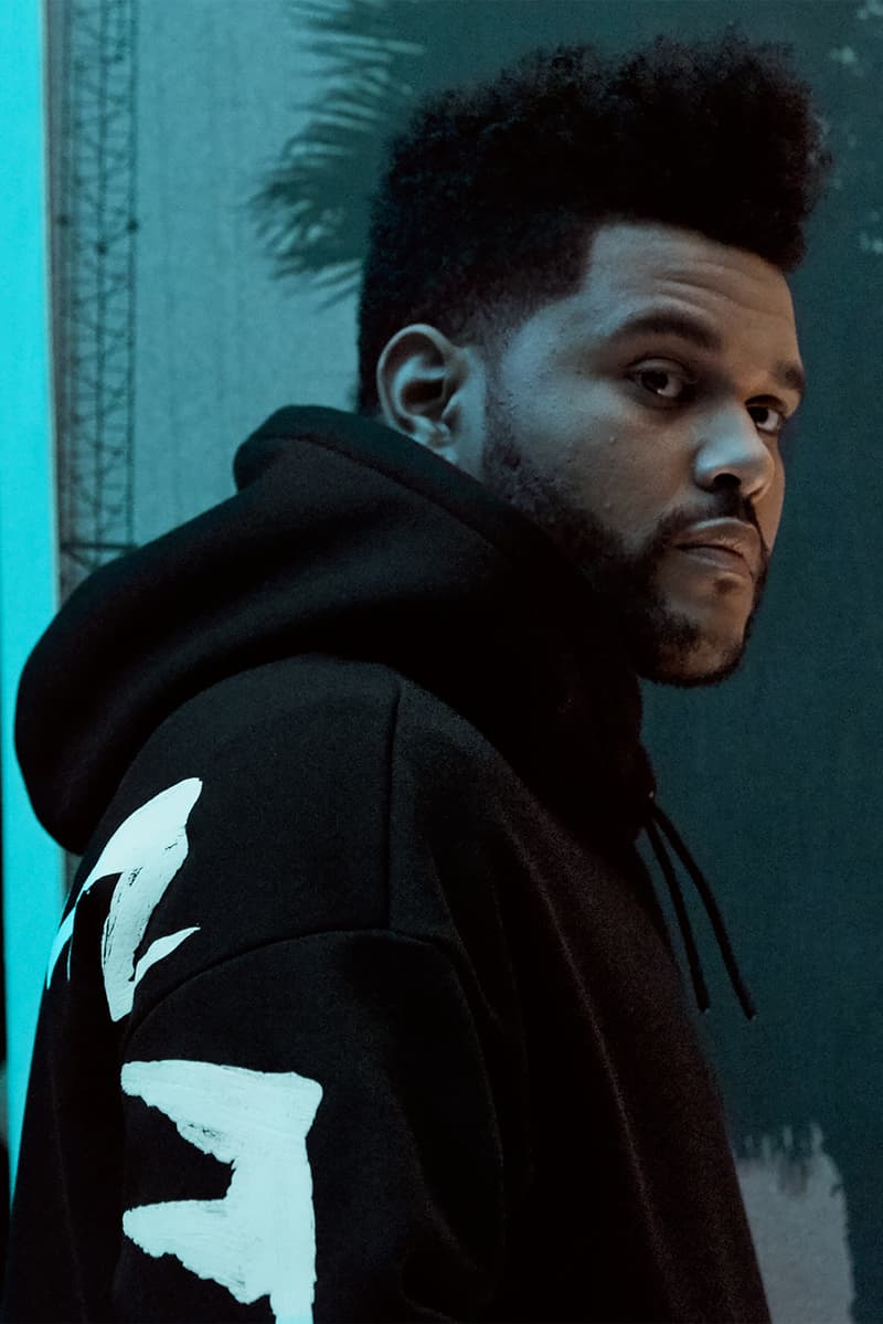 H&M Presents The Weeknd Collection black hoodie