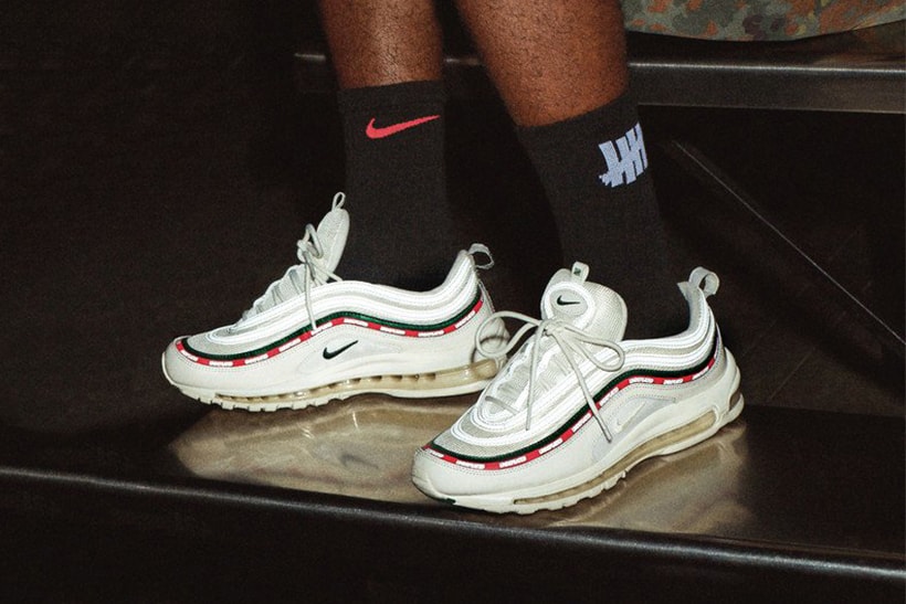 Nike air max 97 undefeated white on feet Clearance