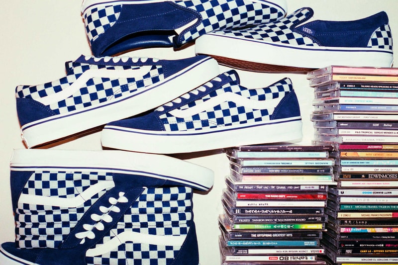 Vans Japan Old Skool Sk8-Hi Slip-On Footwear Models Japanese Fabric Sneakers Shoes