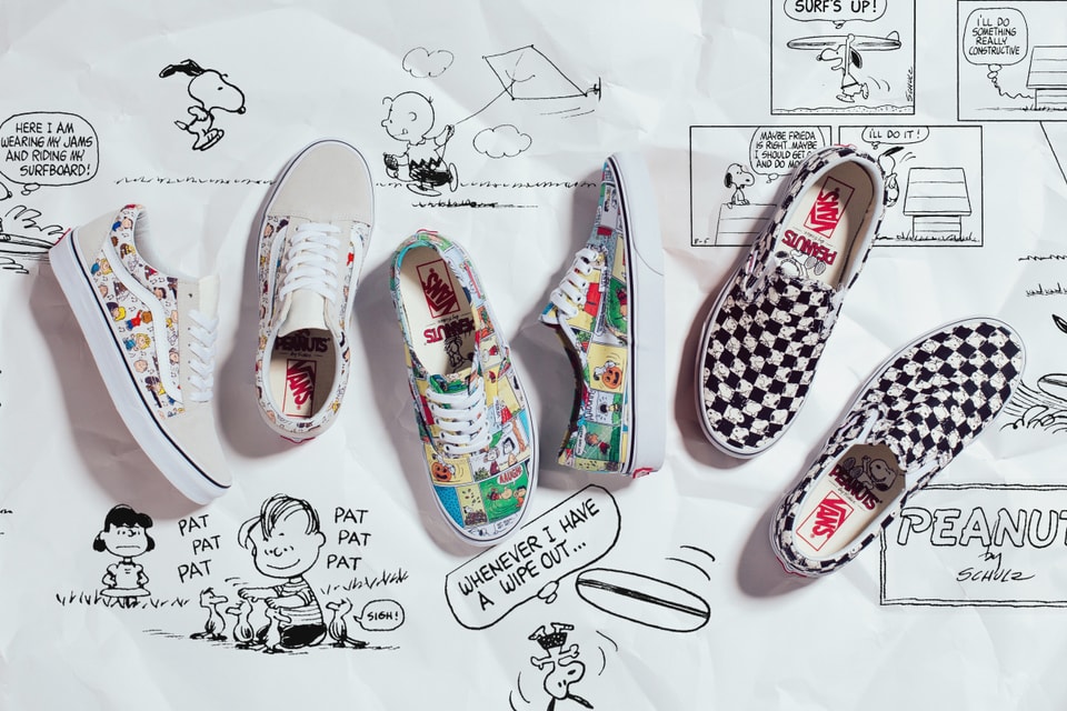Checkered snoopy vans Clearance
