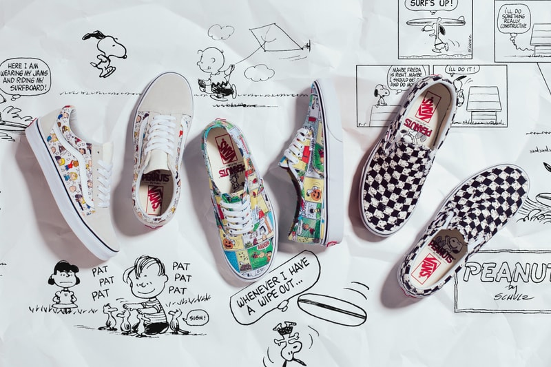Vans Peanuts Old Skool Authentic Slip On Fall/Winter 2017 Footwear