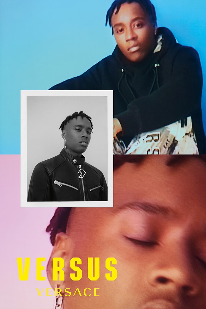 Versus Versace Fashion Clothing Apparel Luxury Accessories Rejjie Snow Hunter Schafer Wilson Oryema