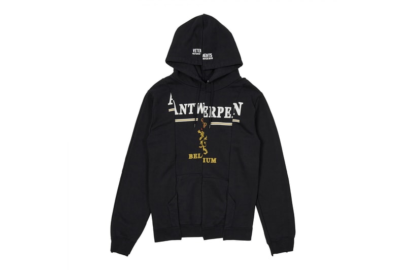 Vetements 2017 Fall/Winter collection second 2nd delivery DSM London  Reebok Instapump Fury sneakers hoodies tee t-shirts bubble down jackets coats denim jean trucker Pour Homme bomber socks hats scarf levi's alpha industries