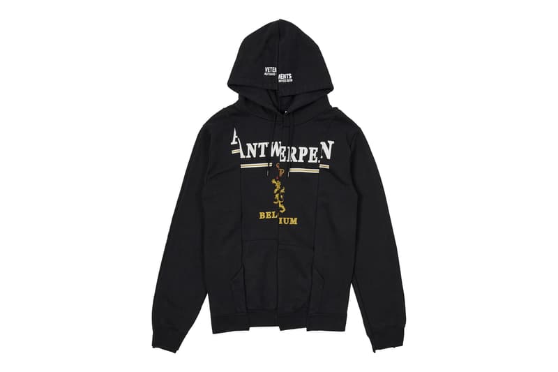 Vetements 2017 Fall/Winter collection second 2nd delivery DSM London Reebok Instapump Fury sneakers hoodies tee t-shirts bubble down jackets coats denim jean trucker Pour Homme bomber socks hats scarf levi's alpha industries
