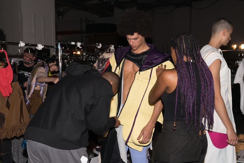 VFILES Runway 9 Backstage NYFW 2018 New York Fashion Week