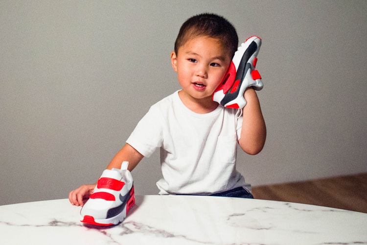 Unboxing the Nike Air Max Tiny 90 "Infrared" with 3-Year-Old Trey