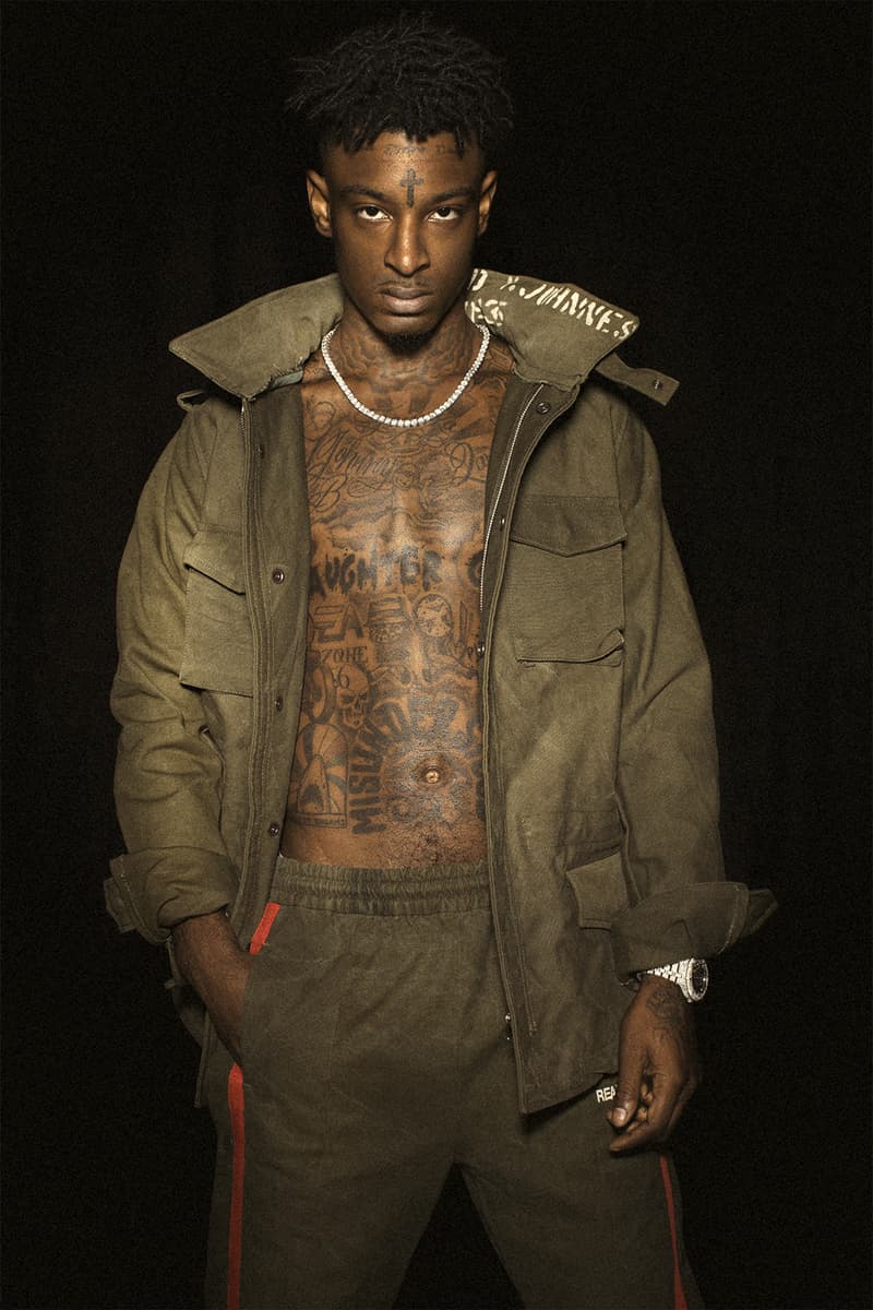 21 Savage EXIT Magazine Cover Story Editorial Kenneth Cappello