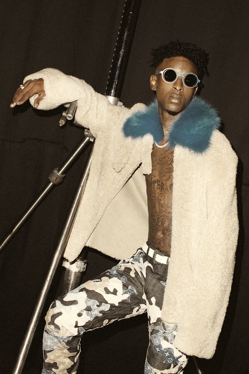 21 Savage EXIT Magazine Cover Story Editorial Kenneth Cappello